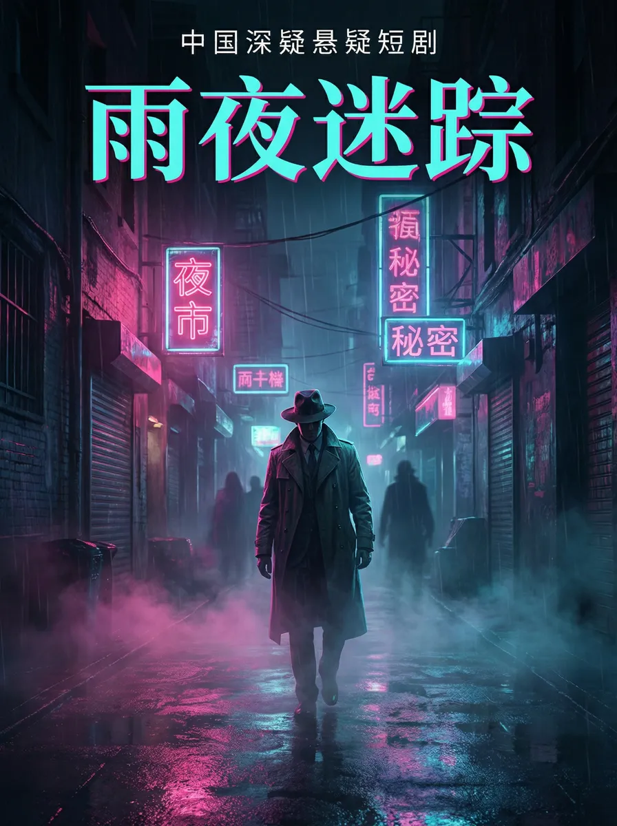 品色堂 永远的免费论坛 悬疑追踪短剧 - 雨夜迷踪海报